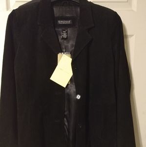 Dialogue Leather Coat